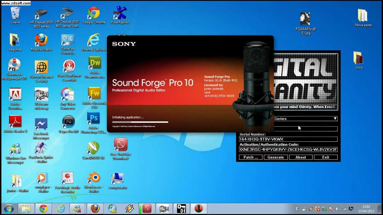 sound forge for windows 10